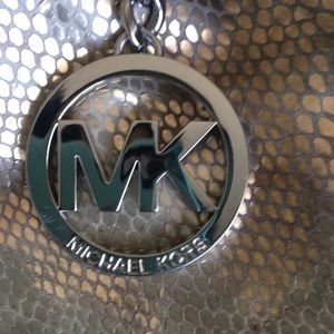 Michael Kors Snake Embossed Hobo Bag. Soft and high quality leather.